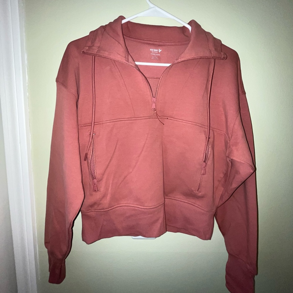 Pink Workout Quarterzip
